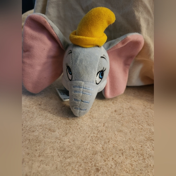Dumbo The Flying Elephant Baby Toy With Clip By Disney Parks - Picture 1 of 4